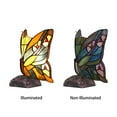 thumbnail image 6 of "RADIANCE Goods Tiffany-style Butterfly 1 Light Accent Table Lamp 10"" Tall", 6 of 8