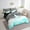 Teal, variant on Erosebridal Glitter Showerhead Bedding Sets Twin Size,Dreamy Princess Comforter Sets with Sheets,Teal Grey Bed in a Bag Twin size,Lightweight Bling Bedroom Decoration,Reversible,7-Piece