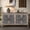 Antique brown, variant on Brown Wooden Cabinet with Hollow Doors | Versatile Storage Solution | Gain Comfortable and Pleasurable Visuals
