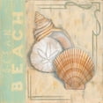 thumbnail image 2 of Smith, Pamela 12x12 Gold Ornate Wood Framed with Double Matting Museum Art Print Titled - Ocean Beach, 2 of 4