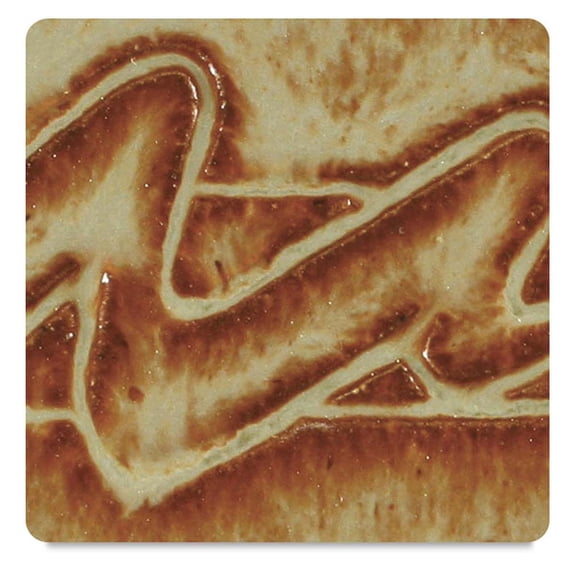 Amaco Potter's Choice Glaze - Albany Slip Brown, Pint