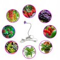 thumbnail image 2 of Cabezal de lámpara universal NQ lámpara de acento para plantas con interruptor Extensión lámpara de mesa Portalámparas Regulación europea Clip para cabezal de lámpara 2 cabezales, 2 of 4