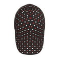 thumbnail image 4 of Fotbe Red and white polka dots Classic Baseball Cap, Adjustable Snapback Hats, Outdoor Baseball Hat for Men and Women Cotton Soft, 4 of 9