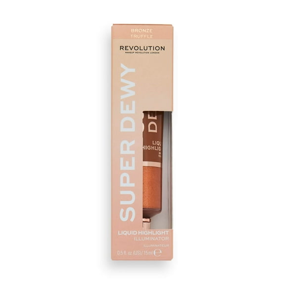 Revolution superDewy Liquid Highlight, Bronze Truffle, 0.5 Fl. Oz (15 ml)