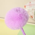 thumbnail image 6 of Furry Pom Ballpoint Pen Writing Pen 0.7mm for Adult Student Writing Journaling, 6 of 16