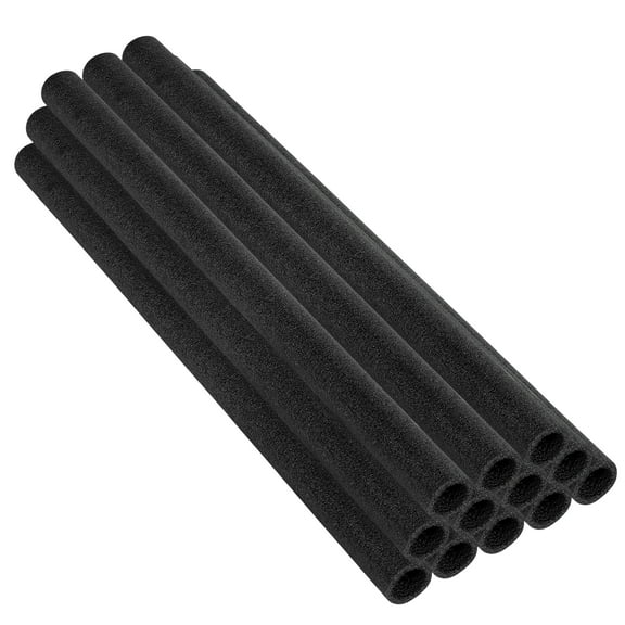 Machrus Upper Bounce 37 Inch Trampoline Foam Pole Sleeves - Fits 1 inch Diameter Pole - Safety Enclosure Pole Sleeves - Protective pole pad - Trampoline Pole Insulation Padding Foam Tube - Set of 12