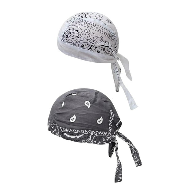 Sombreros de Pirata para Ciclismo Bandana Beanie Soft para Pescar , Sunnimix Sombreros de pirata ciclista