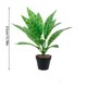 thumbnail image 3 of Plantas artificiales en maceta | Vegetación artificial para la decoración del hogar | Follaje realista de PVC para sala de estar, oficina y dormitorio, 3 of 6