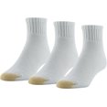 thumbnail image 1 of wqlpp-Men's Ultra Tec Quarter Three-Pack Extended Socks, 1 of 4
