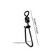thumbnail image 5 of Eigraketly 20 piezas pesca Snap giratorio conector de pez rodante 8 en forma Snaps pesca Terminal aparejos peces giratorios accesorio Pescar, 5 of 6