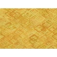 thumbnail image 1 of Ahgly Company Machine Washable Indoor Rectangle Transitional Bright Gold Yellow Area Rugs, 2' x 5', 1 of 7