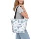 thumbnail image 2 of Easygdp Retro ice blue snowflakes Bolso de Hombro para Mujer, Bolso Bandolera y Cartera de Mano Elegante para Uso Diario, 2 of 6