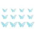 thumbnail image 2 of JHGoosa 3D Three Dimensionals Hollow Pearl Paper Simulation Butterfly Wall Sticker, 2 of 3