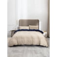 thumbnail image 2 of Ensemble de Housse de Couette - Bleu et Champagne / avec Taies d'Oreiller Champagne, 2 of 8
