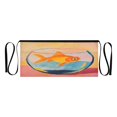 thumbnail image 7 of Yayeee Waist Apron with Pockets for Cooking Waterproof Half Server Aprons, Goldfish, 7 of 7