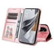 thumbnail image 2 of Funda tipo cartera GANGXUN para OPPO Reno 10 5G , diseño girasol, cuero PU, soporte, cierre magnético, tarjetero, 2 of 5