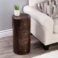 thumbnail image 2 of Butler Specialty Company Liam Solid Wood Accent Table with Storage - Dark Brown, 2 of 12