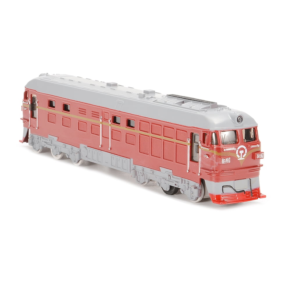 Diecast Metal Train Model Toy Classic Train Toy with Sound and Light