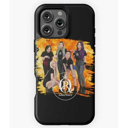 K-Pop Rolling Quartz Members Art N6890 Phone Case for iPhone 17 16 15 14 13 12 11 Pro Max