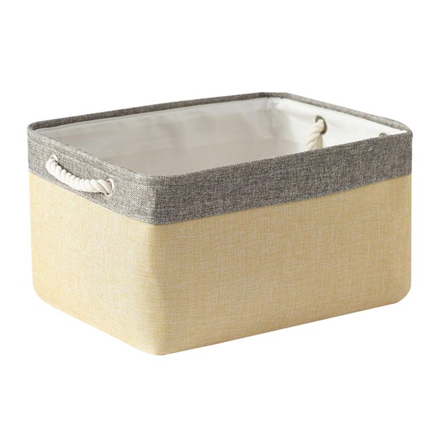 de almacenamiento de te plegable, cesto de ropa sucia independiente Rectangur, cesto de almacenamiento plegable para toals, ropa, juguetes Estilo D Sunnimix Compartimientos de almacenaje