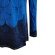 thumbnail image 5 of Blusa de manga larga de verano para mujer con cuello y cremallera de leopardo ahuecado Fridja hj509, 5 of 6