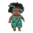 thumbnail image 4 of 8 Inch Mini Enamel Doll With Detachable Clothes, Realistic Features And Washable Soft Body Toy For Pretend Play, 4 of 6