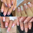 thumbnail image 2 of Puntas de Gel Cortas Cuadradas UNA GELLA 216 piezas, 2 of 7