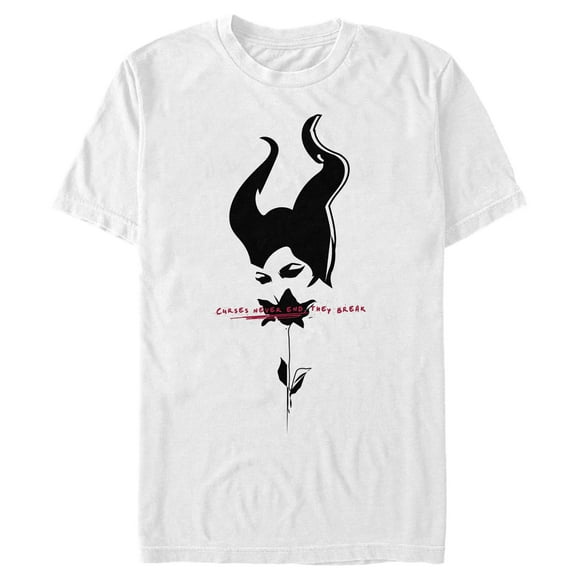 Men's Maleficent: Mistress of All Evil Rose Curse  T-Shirt - White - Medium