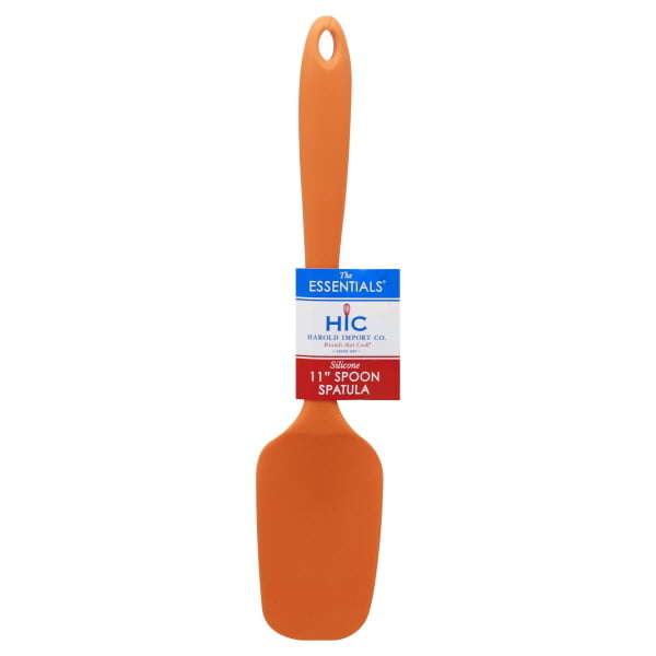 Hic the essentials 10" SILICONE slim spatula ORANGE 