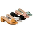 thumbnail image 6 of Brinley Co. Womens Classic Croc Print Slide, 6 of 7