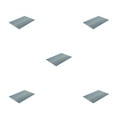 thumbnail image 1 of QualitChoice Tapis de Table en PVC 1/2/3/5 Napperons Bol Plat Tapis Résistant au Chauffage Rectangulaire Isolation Imperméable Maison Hôtel Tapis v Bleu Ciel 5 Pcs, 1 of 6