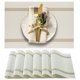 thumbnail image 1 of Granjero Gordo Juego de 6 manteles individuales, protección para mesa de restaurante, manteles antideslizantes y lavables (17,71 x 11,8 pulgadas, B74), 1 of 5