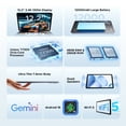 thumbnail image 4 of Aorlym P12 Plus Tablet, 12.2" 2.4K IPS Tablets, 48GB RAM (12GB+36GB Extended) 256GB ROM, Android 16, 120Hz, 12000mAh, 13MP+8MP Camera, 5G WiFi, 7.6mm Ultra-Thin Tablet with Keyboard, Pen, Headphone, 4 of 11