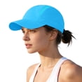 thumbnail image 2 of Fashion Baseball Cap Cooling Breathable Mesh UPF 50+ Sun Protection Sport Hats for Womens and Mens Outdoor Sports Blue, 2 of 7