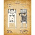 thumbnail image 3 of Original Beer Patent Art Prints - Set of Four Photos (8x10) Unframed - Great Gift for Home Brewers or Man Caves, 3 of 6