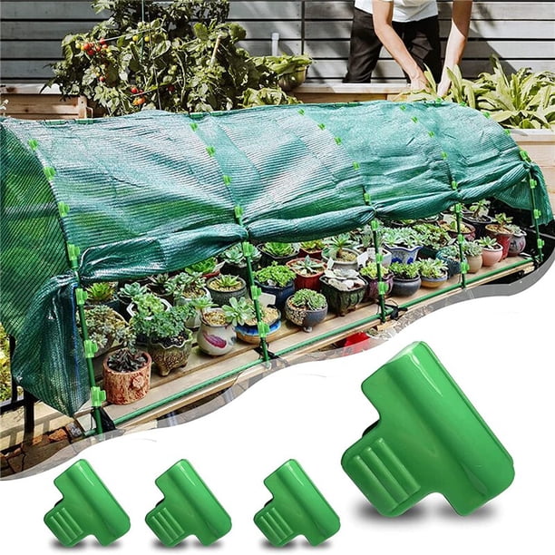 24Pcs 8-19mm Pipe Clamp Film Clip Clamps Film Row Cover Shading Netting Hoop Clip Frame Support Garden Greenhouse Tunnel Clips19mmChina He Qiyong unisex