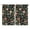 Rustic Mushro, variant on Rustic Mushroom Kitchen Curtains - 2 Pack 52x84 Inch Semi-Sheer Tier Panels, Whimsical Print, Rod Pocket Farmhouse Window Treatment