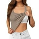 thumbnail image 2 of Camisetas sin mangas para mujer con sujetador incorporado, diseño con tirantes en el cuello, tejido transpirable, camisola informal de verano para interior y exterior., 2 of 5