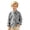 Black, variant on Solthread Boys Button Down Shirt Vertical Stripe Pattern Chest Pocket Long Sleeve Collared Casual Shirts