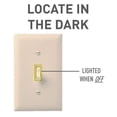 thumbnail image 2 of Interruptor de luz Legrand Pass & Seymour 660ISLCC10 15A Ivory, 2 of 5