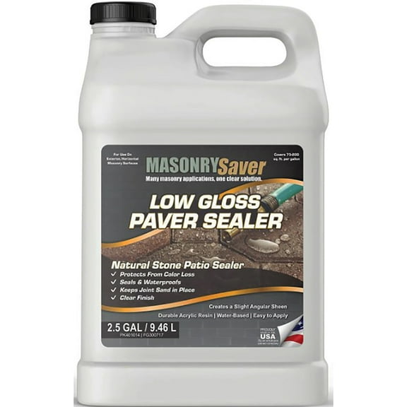 MasonrySaver Low Gloss Paver Saver 2.5gal