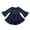 Navy Blue, variant on Esaierr Kids Baby Girls Bottom Shirt Solid Color Long Sleeve T-Shirt Spring Summer Flare Sleeve Tops for 1-6 Years Old