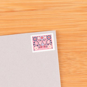 USPS Sheet Of 20 First Class Forever Stamps - Dove With Heart Love Design - 73¢