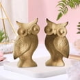 thumbnail image 4 of Cheapark Cute Animal Wooden Figurine Paintable Wood Tabletop Decor Ornament for Desktop Shelf Home Office Indoor Home Tabletop Decor, 4 of 6