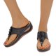 thumbnail image 3 of WILLBEST Sandalias Flexibles Para Mujer, Chanclas Con Soporte De Arco Para Caminar Cómodamente, Sandalias De Cuña De Verano Con Función De Masaje Y Plataforma., 3 of 9