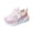 Pink, variant on Otqutp Toddler Running Sneakers Hook and Loop Breathable Mesh Light Shoes Outdoor Athletic Gym Walking Shoes for Boys Girls