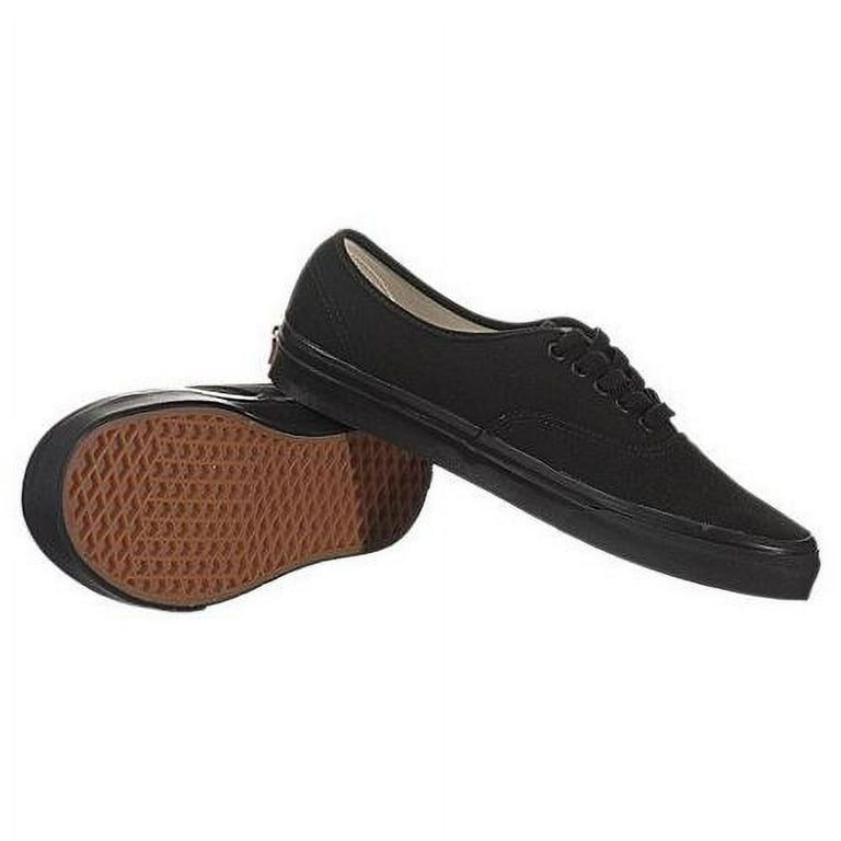 Vans Authentic Unisex Adult shoe size Men 14 Women 15.5 Casual VN000EE3BKA Black Black