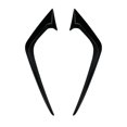 thumbnail image 1 of Divisor de parachoques de automóvil Spoiler Molduras decorativas Canard de luz antiniebla para Fiesta MK6 2012-2017 Negro brillante, 1 of 5