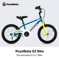 thumbnail image 4 of SLIDE N PEDAL 16in Kids Bike EZ Balance Pedal Switchable Bicycle, Blue Christmas Gift, 4 of 6