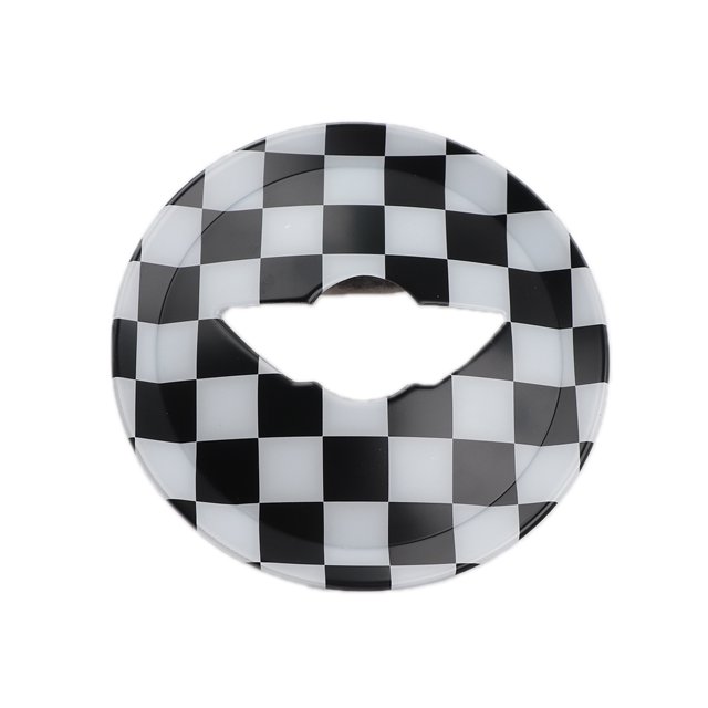 Car Steering Wheel Center Sticker Cover For MINI ONE S Clubman R55 R56 R57 R58 R59 R60 R61 Interior Moulding Accessories